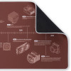 Noctua Mousepad - Anniversary Deskmat - (NP-DM3)