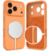 Tech-Protect Silicone Magsafe Iphone 17 Pro Cosmic ORANGE