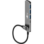 Goobay Slim 4-Port Usb Hub, USB-C To USB-C/USB-A, 5 Gbit/s - (79158)
