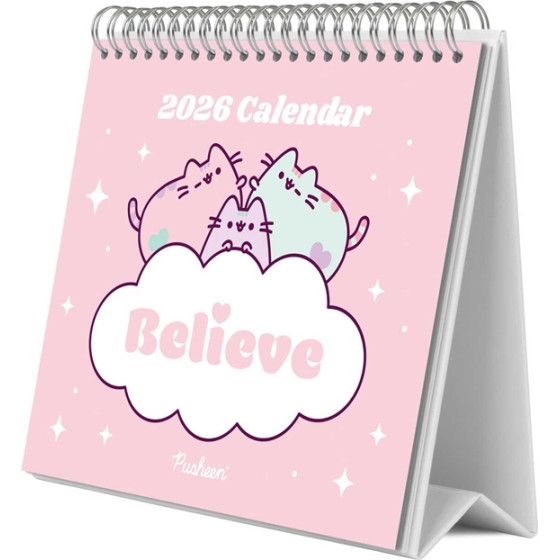 Pusheen - Desk Calendar 2026 17x20 cm - (CS26018)