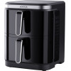 Jocca 11L Double Air Fryer Black - (J-2454)