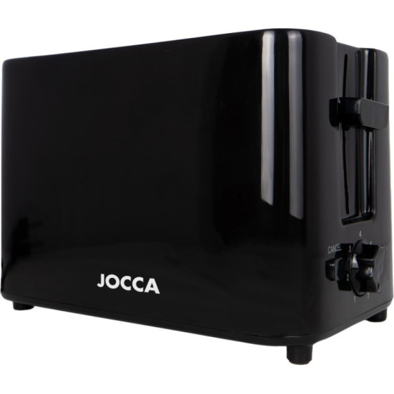 Jocca 2 Slice Toaster 700W Black - (J-2418)