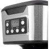 Jocca Digital Drip Coffee Machine 1.5L With Glass Jug And Timer SILVER/Black - (J-2497)