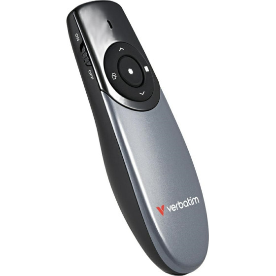 Verbatim Presenter Focus With Laser Pointer Grey - (32365)