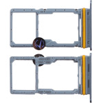 Samsung A17 4G A175 Dual Sim Card + Memory Holder Blue Original Service Pack - (GH98-50471D)