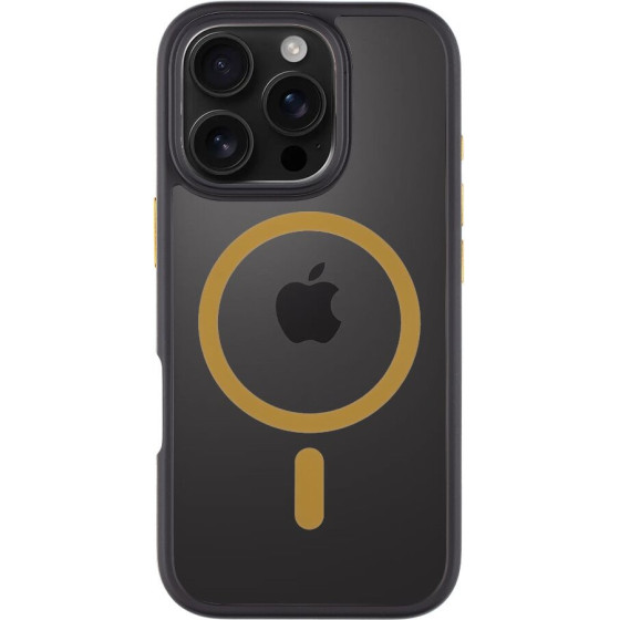 Tactical Magforce Hyperstealth 2.0 Cover For Iphone 16 Pro Black/Yellow - (57983121866)