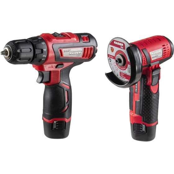 RAIDER ��� �������� ������ & ������� 12V 2x2Ah RDP-CDLCAG03 - (030168)
