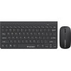 Wozinsky Wireless Keyboard + Compact Mouse Set - Black - (WZKM-078)