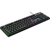 Wozinsky Rainbow Membrane Gaming Keyboard With Scroll Wheel - Black - (WKG-200)