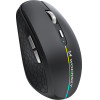 Wozinsky Wireless Mouse With Rgb Backlight - Black - (WMGK-1132)
