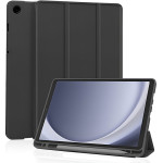 Techsuit - Flex Trifold (With Pencil Holder) - Samsung Galaxy Tab A11 / A9 - Black
