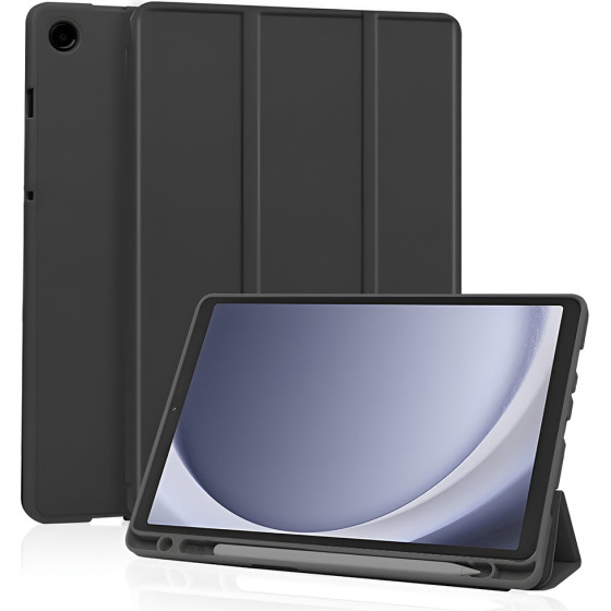 Techsuit - Flex Trifold (With Pencil Holder) - Samsung Galaxy Tab A11 / A9 - Black