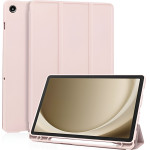 Techsuit - Flex Trifold (With Pencil Holder) - Samsung Galaxy Tab A11 Plus / A9 Plus - Pink