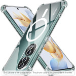 Techsuit - Shockproof Clear Silicone Magsafe - Xiaomi 17 - Clear
