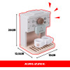Kruzzel Wooden Coffee Maker For Children 26512 - (18724-0)