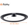 Ruhhy 3-in-1 Silicone Lid 24/26/28cm 25560 - (18720-0)