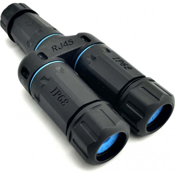 Techly Professional IWP-Md C6-IP68T2 - ��������� Coupler Cat.6 RJ45 1F/2F IP68