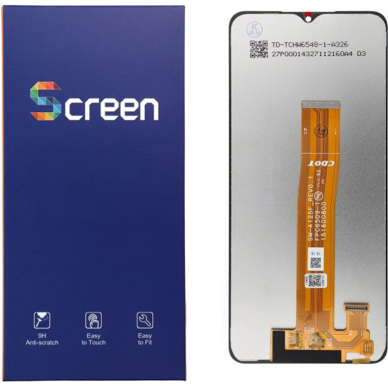 OG Lcd Display For Samsung A12 A125F/A125U/A125W/A125M Oem Without frame