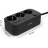 Huslog Power Strip With Phone Holder HUS1056