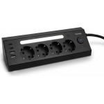 Huslog Vertical Power Strip With LED