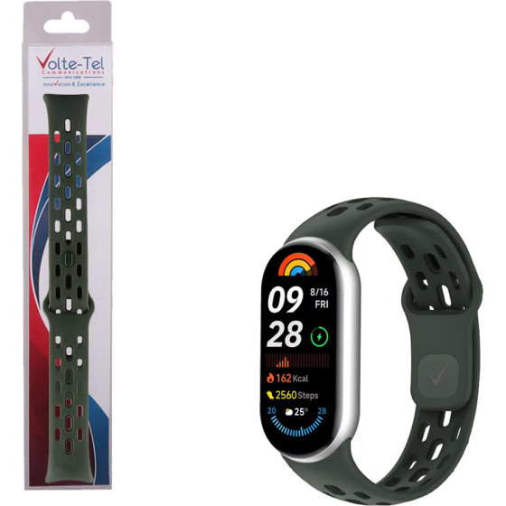Volte-Tel VT154 ������� �������� ��������� Xiaomi Smart Band 8/Smart Band 9/Smart Band 10 GREEN