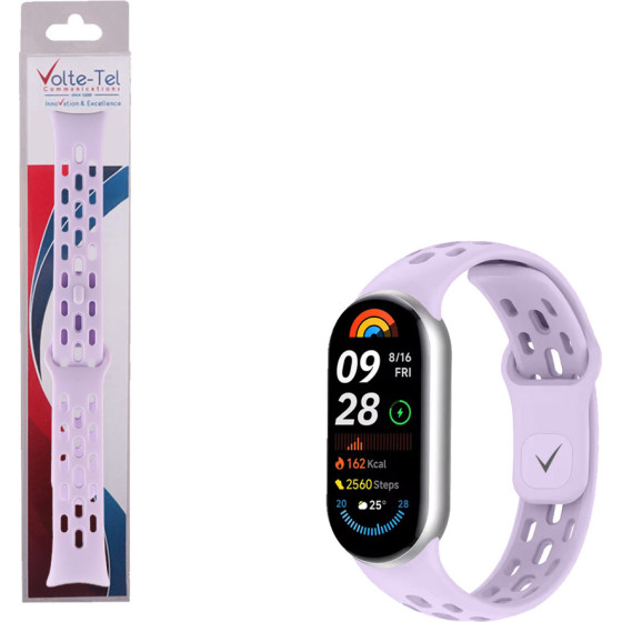 Volte-Tel VT154 ������� �������� ��������� Xiaomi Smart Band 8/Smart Band 9/Smart Band 10 PURPLE