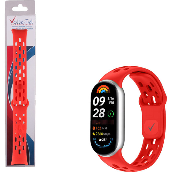Volte-Tel VT154 ������� �������� ��������� Xiaomi Smart Band 8/Smart Band 9/Smart Band 10 RED