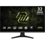 MSI Monitor Gaming Mag 325QF E18V, Flat Rapid Va WQHD, 32'', 16:9, 300CD/M2, 3500:1, 0.5MS, 180Hz, 2560x1440, 2xHDMI/ 1xDP/ Hp OUT, TILT, BLACK, 3YW. - (9S6-3DE11M-001)