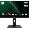 MSI Monitor Pro MP275PG, Flat Ips FHD, 27'', 16:9, 300 CD/M2, 1000:1, 1MS, 100Hz, 1920x1080, HDMI/ DP/ VGA/ Hp OUT, 2X2W SPEAKERS, TILT, SWIVEL, PIVOT, HAS, BLACK, 2YW. - (9S6-3PC39M-053)