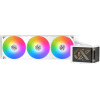 Xigmatek Water Cooling Connect Ultra 360 Arctic - 6.8 Inch Curve Amoled Display - (EN48388)