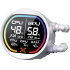 Xigmatek Water Cooling Lk Pro 360 Digital Arctic - 2.7 Inch Digital Lcd Display - (EN47411)