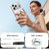 ESR Magnetic 360 Halolock Magsafe Phone Ring WHITE