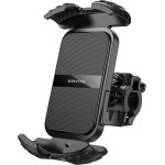 Borofone - Bike Holder Crown Series - For Bicycle/Motocycle, 360� Adjustment, 4.7-7 Inch - Black - (BH105)