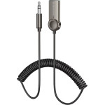 Borofone - Cable Audio Receiver Peaceful - Bluetooth V5.0 Adapter, Jack 3.5mm - Metal Gray - (BC56)