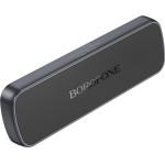 Borofone - Car Holder - Magnetic, For Dashboard, Adhesive Base 4.5-7 Inch - Black/Gray - (BH121)