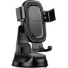 Borofone - Car Holder Follower Gravity - For Dashboard/Windshield, 360� Adjust, ABS, Silicone, 6.1-7'' - Black - (BH130)