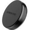 Borofone - Car Holder Plane - For Dashboard, Magnetic, Aluminum Alloy - Black - (BH7)