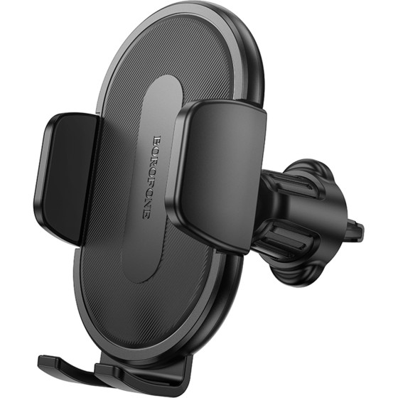 Borofone - Car Holder Rio - For Air Vent, 360� Adjust, Abs Silicone, 4.5-7'' - Black - (BH133)