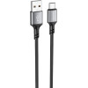 Borofone - Data Cable (BX83) - Usb To Type-C, Silicone, Universal, 3A, 1m - Black