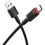 Borofone - Data Cable Beneficio Series (BX110) - Premium Line, Usb To Type-C, High-quality, Fast Charging, 3A, 1m - Black