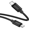 Hoco ������� �������� USB-C �� USB-C PD60W 3A ��� ������� ������� ����� 1m - (X122 Benefit)