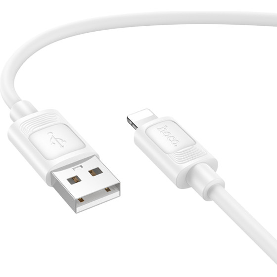 Hoco ������� USB-A �� Lightning 2.4A Fast Charging ����� 1m - (X122)