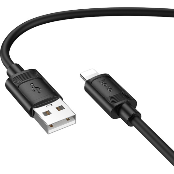 Hoco ������� USB-A �� Lightning 2.4A Fast Charging ����� 1m - (X122)