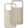 FORCELL F-Protect Frame Premium Case Compatible With Magsafe For Iphone 15 Pro Max Antique white