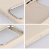 FORCELL F-Protect Frame Premium Case Compatible With Magsafe For Iphone 16 Antique white