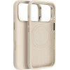 FORCELL F-Protect Frame Premium Case Compatible With Magsafe For Iphone 17 Pro Antique white