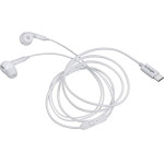 Activejet Wired Headphones Type C White - (Activejet Sluchawki przewodowe)