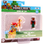 P.M.I. Kids World Minecraft S2 3D WIND-Up Toy - Noor & Llama - (MC1015C)
