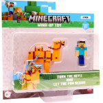P.M.I. Kids World Minecraft S2 3D WIND-Up Toy - Steve & Camel - (MC1015A)