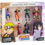 P.M.I. Kids World Naruto Shippuden Figures - 8 Pack Deluxe Edition VER. A - (NSH2070A)